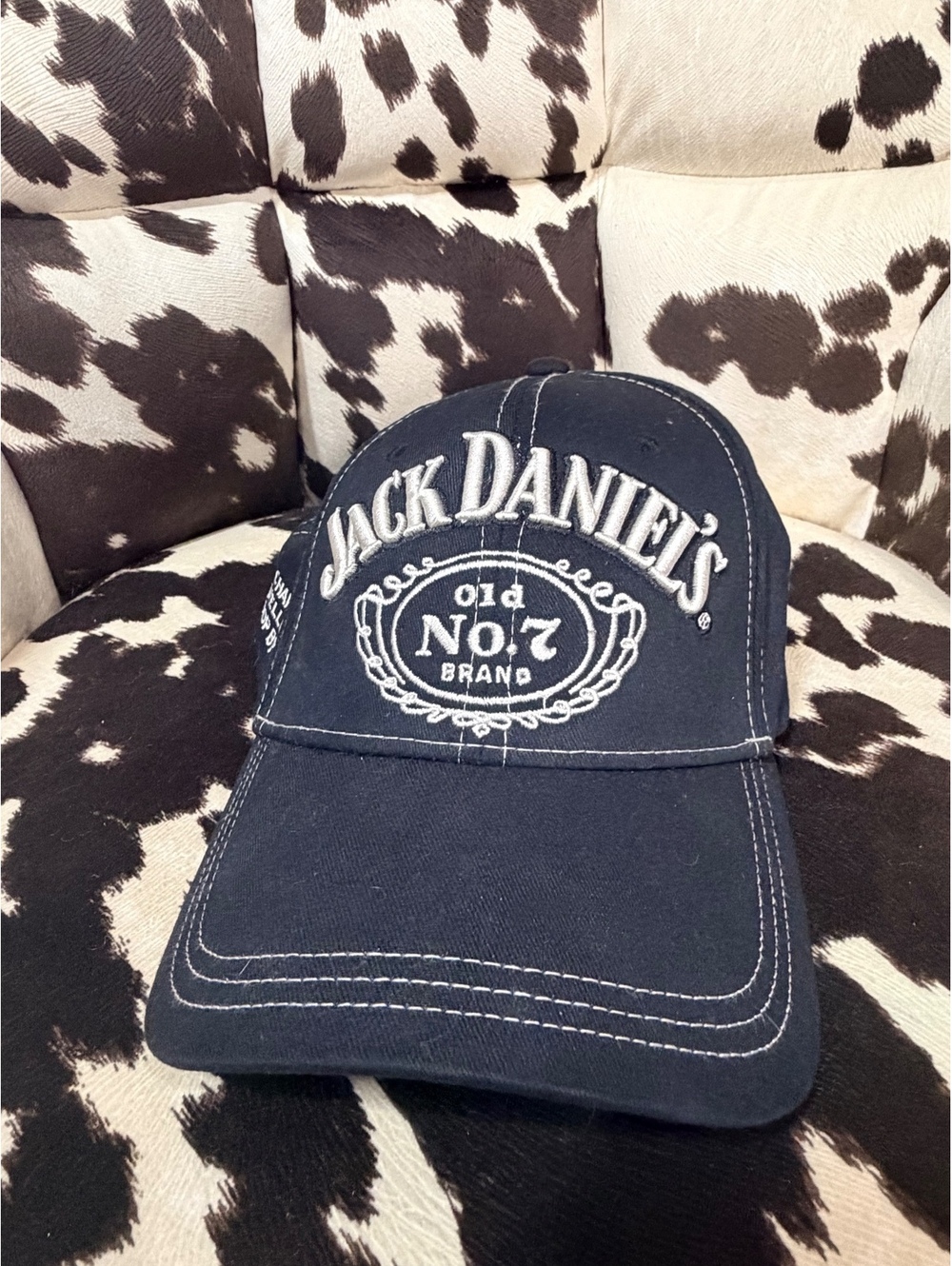 Jack Daniel's Old No. 7 Black Baseball Cap